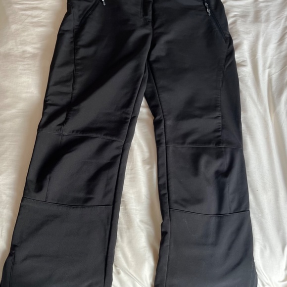 Womens Black Size 8 Medium Ski Pants - Picture 2 of 5